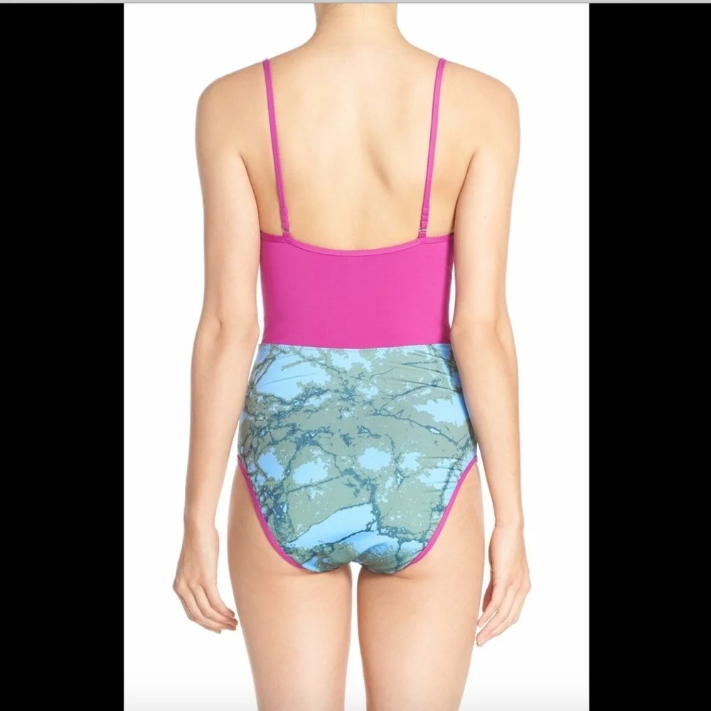 NEW $290 KORE SWIM‎ 'Rhea' One-Piece Swimsuit SZ XS
